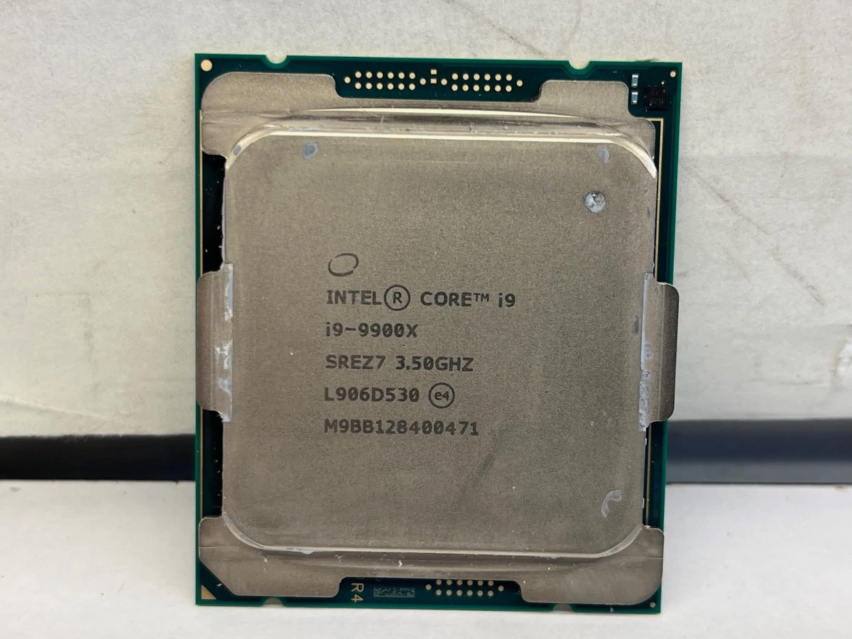 Intel Core i9 X-Series Intel Core i9-9900X Processor Model