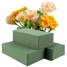 3PCs Floral Foam Blocks Wet Dry Flower Foam Plant Foam for Fresh and Artifici...
