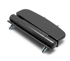SFS Dynamic 2D Adjustable Upvc Door Hinge Antracyt Grey, Full set incl. screws