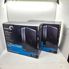 2X External Hard Drive Seagate 1TB w/ Power Adapter, USB Cable & SATA Adapter
