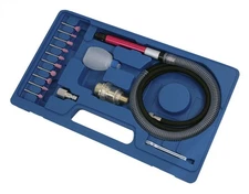 17pc Micro Air Die Grinder Kit Mini Pencil Polishing Rotary Cutting Tool Set