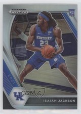2021-22 Panini Prizm Draft Picks Silver Prizm Isaiah Jackson #16 0wp8