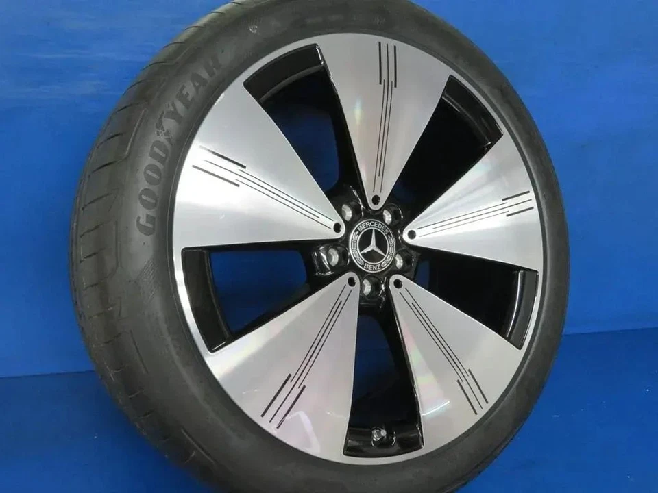 Mercedes EQS Sommerräder Sommerreifen original Felgen 21 Zoll Kompletträder - Bild 3 von 4