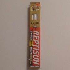 Zoo Med ReptiSun 5.0 UVB T5 HO Fluorescent Reptile Lamp Tube 12 in 15W FS5-12
