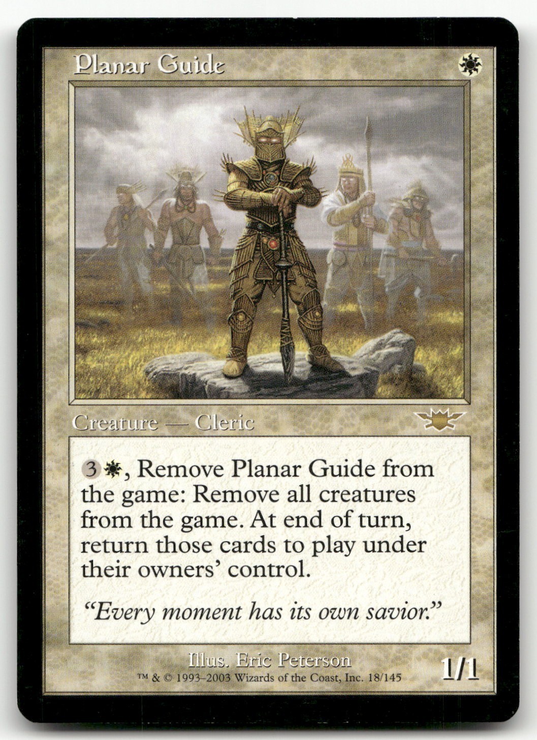 Planar Guide #18 (NM) Legions LGN Magic MTG