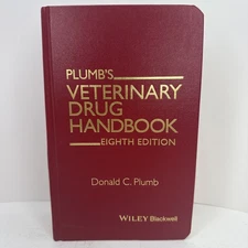 Plumb's Veterinary Drug Handbook - Donald C. Plumb - 8th Edition Hardcover