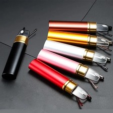 Compact Reading Glasses with Aluminum Tube Case Men Women Spring Hinge Reader