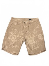 Adriano Goldschmied Wanderer 8.5" Slim Stretch Shorts Men's 29 Floral Khaki