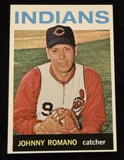 1964 Topps #515 ⚾️ John Romano ⚾️ Cleveland Indians ⚾️ Semi-High # 6th Series