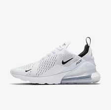 Nike Air Max 270 White Black AH8050-100 Women Size 8.          ‼️FAST SHIPPING‼️