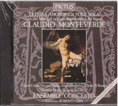 Monteverdi: Lettera Amorosa A Voce Sola / Konzertensemble, Gini - CD
