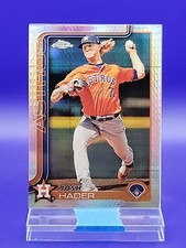 Josh Hader 2025 Topps Chrome Prism Refractor SP 🔥 Astros