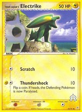 Pokemon Team Aqua's Electrike (52/100) Team Magma vs Team Aqua NM on eBay