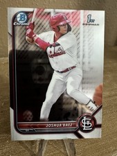 2022 Bowman 1st #BCP-112 Joshua Baez Chrome Prospects St. Louis Cardinals