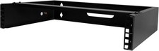 2U Wall Mount Network Rack 14 in Deep Low Profile 19" Patch Panel Bracket