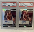 Two 2024-25 Panini Prizm Rookie Signatures Silver Jaylon Tyson (2) #RSI-JTC Auto