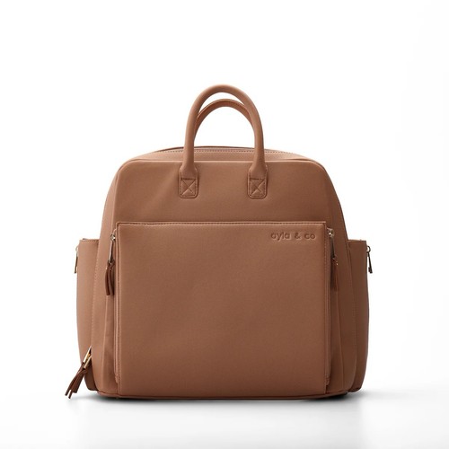 Ayla & Co - The Ayla Diaper Bag Large - Color Caffe