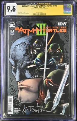 Batman/Teenage Mutant Ninja Turtles III- CGC 9.6 - DC Comics 2019 -  Eastman sig