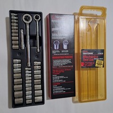 Vintage Craftsman Mechanics Tool 39 Pc Set Standard/Metric 933639 USA