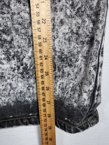 Vintage Cherokee Women's Midi Denim Modest Straight Distressed Back Slit SZ 2XL - Picture 13 of 13