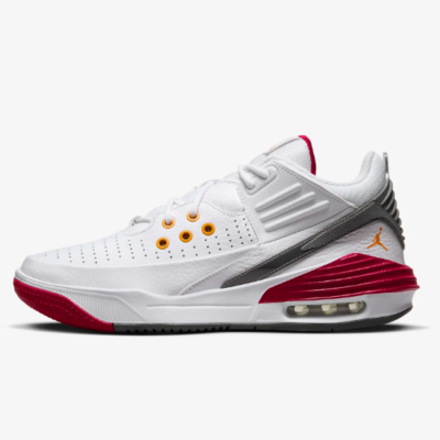 Nike Jordan Max Aura 5 Shoes 'White/Cardinal Red' (DZ4353-160