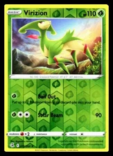 Virizion #015/264 Reverse Holo Rare 2021 Pokemon Fusion Strike LP