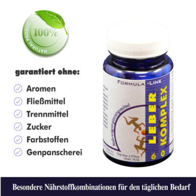 Leber Komplex Vegi-Kaps - Beste HANNES' Qualität