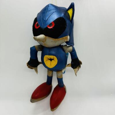Metal Sonic Plush Sonic The Fighters SEGA 1996 Rare Collector Doll