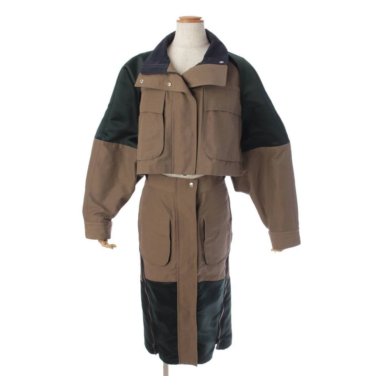 sacai 22ss suiting mix jacket-