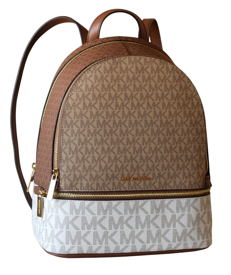 MICHAEL KORS Damen Tasche Bag RHEA MD ZIP BACKPACK Rucksack camel multi