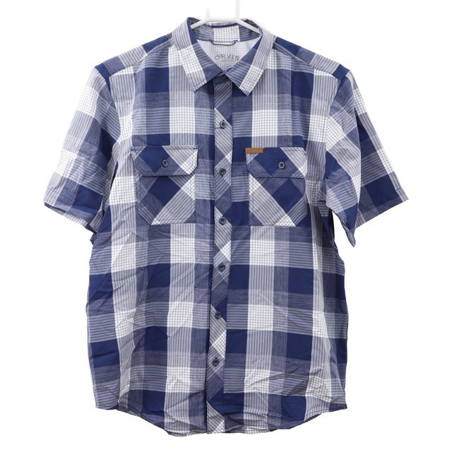 Short Sleeve Woven Tech Shirt size 