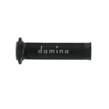 DOMINO Motorcycle Grips A010 BLACK GREY A01041C5240B7-0