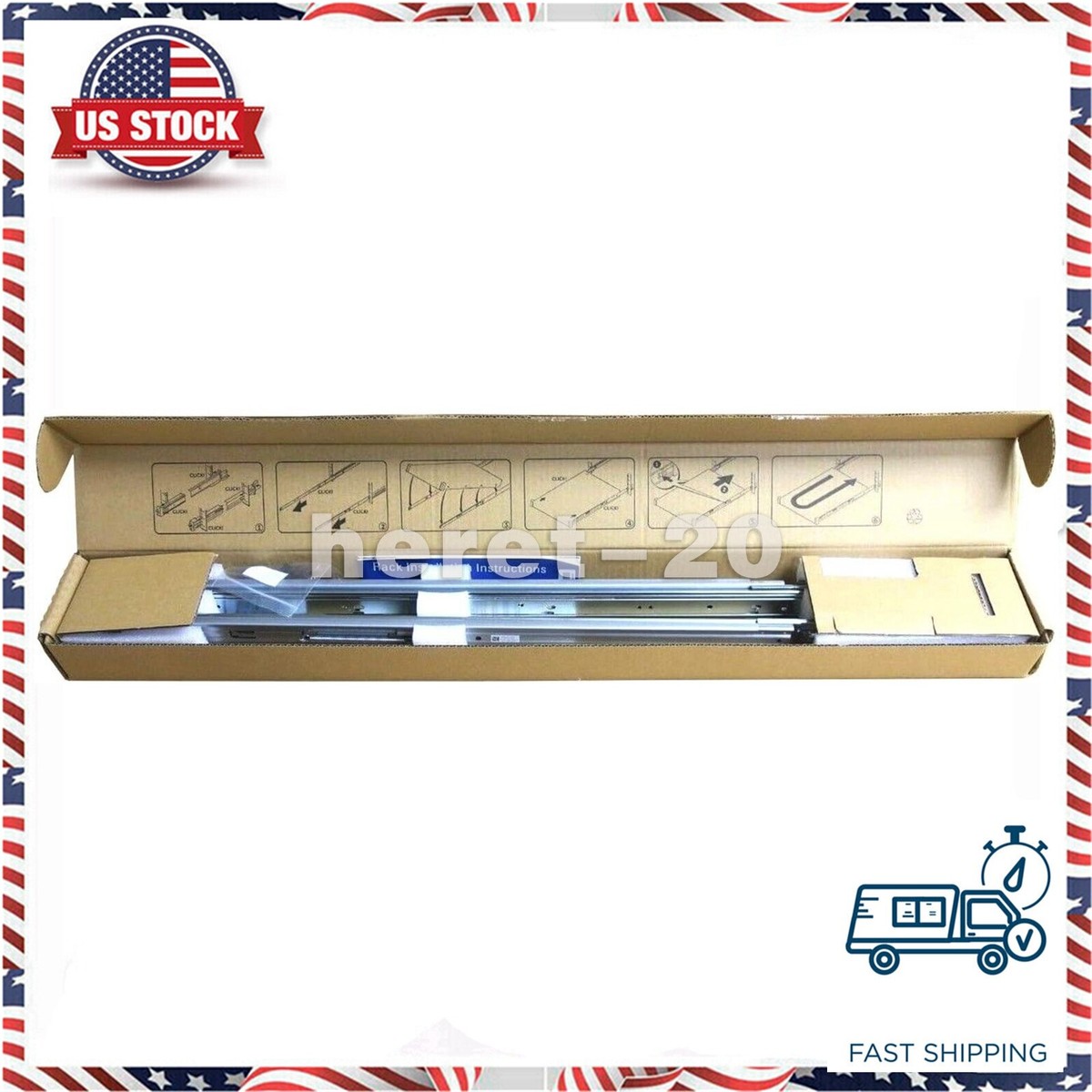 dell 1u sliding ready rails type a7 kit r320 r330 r430... Dell B20 Rails Dell 1U Sliding Rail Kit (Type A7) For PowerEdge R330 ...