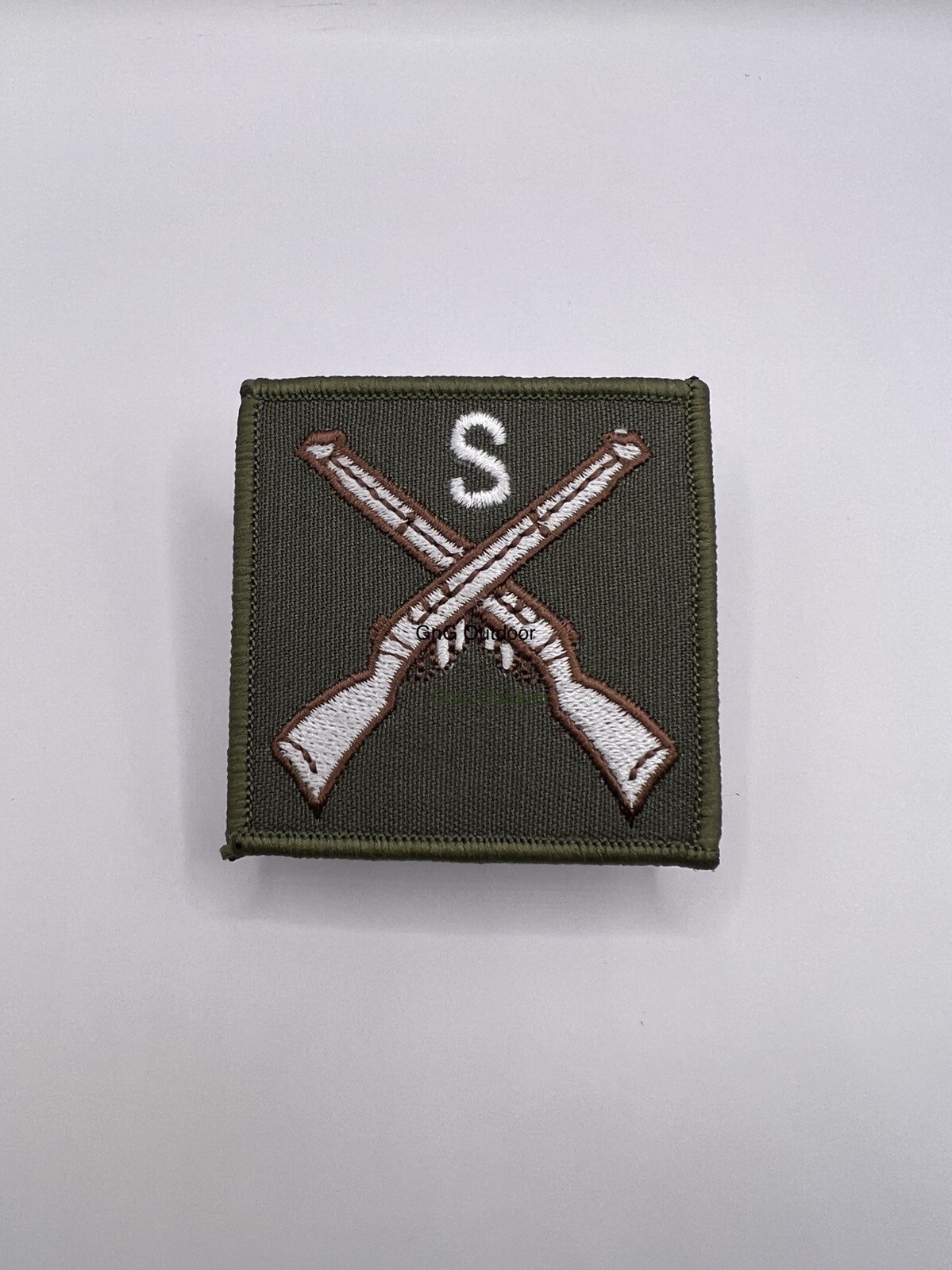 Sniper Rifles SAA Qualification Patch Machine Embroidered Sniper Rifle ...