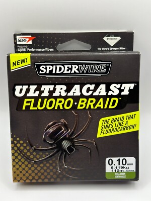 SPIDERWIRE Ultracast Fluoro-Braid, Angelschnur , Angelzubehör