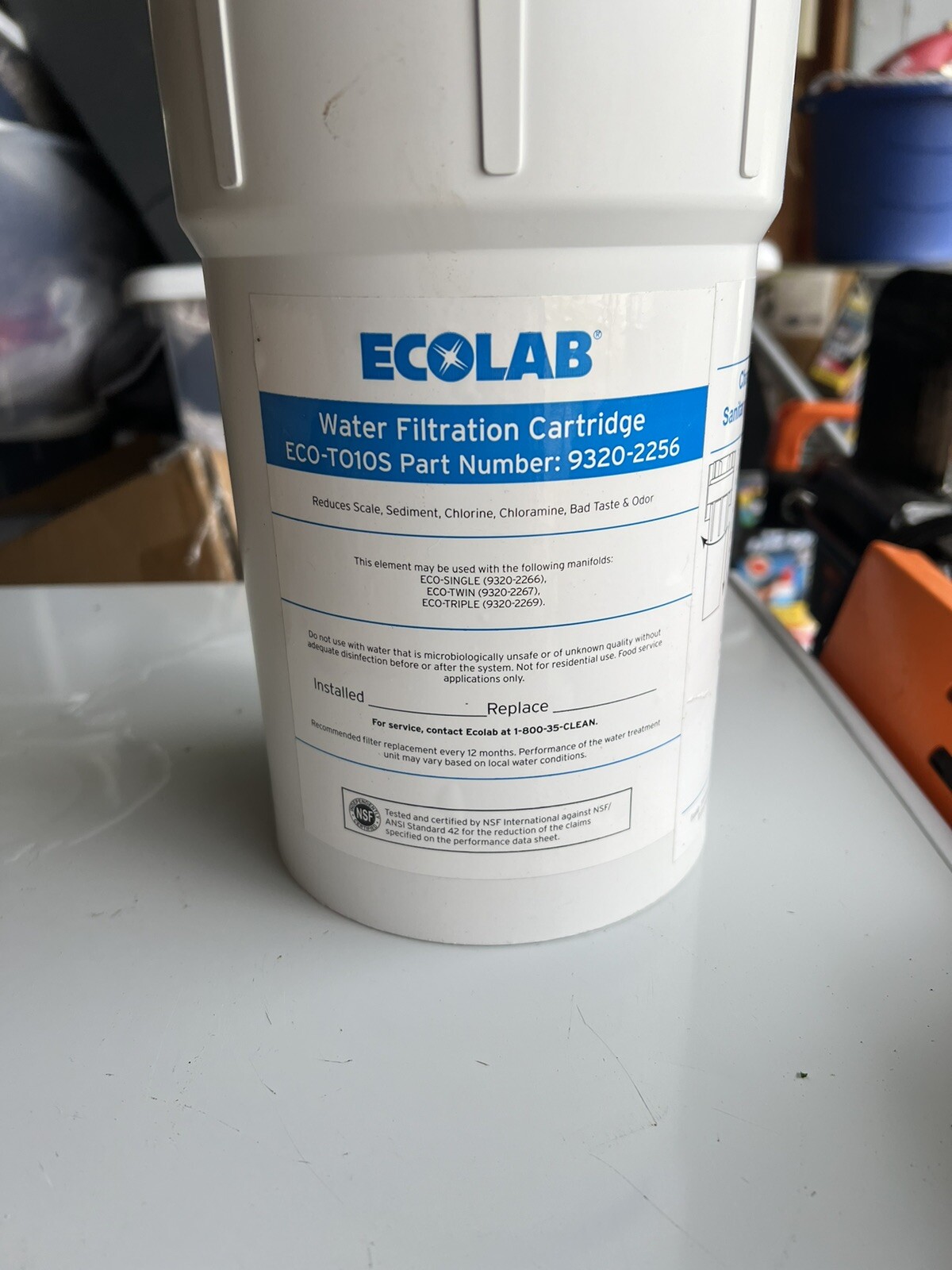 ECOLAB High Capacity Water Filter 93202256 NEW eBay