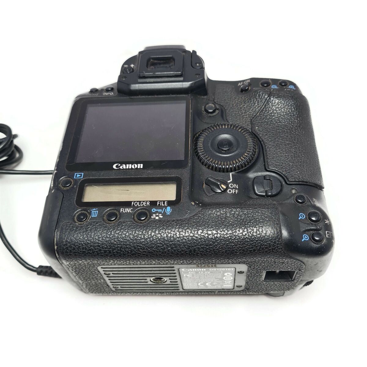 Canon EOS 1 Ds Mark III DSLR Body for Parts Only . Made in Canon EOS 1 Ds Mark III DSLR Body for Parts Only . Made in