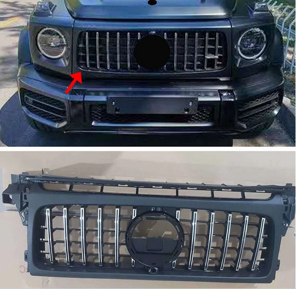 For Mercedes Benz AMG GT Style W464 G500 G550 G63 Front Grille