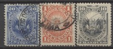 No: 124503 - PERU - LOT OF 3 OLD STAMPS - USED!!