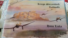 Liska Kriegs- Skizzenbuch Luftwaffe Querformat  1997 farbig Bildband