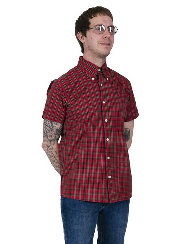Relco Classic Red Tartan Check Short 