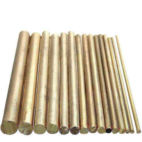 Brass Solid Round Rod, 3-120mm Diameter, 100-300mm Length, New Lathe Bar Stock - Picture 4 of 12