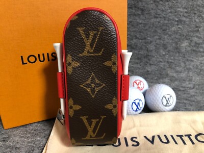 Authentic Louis Vuitton Monogram Golf Ball Tea Set Andrews holder