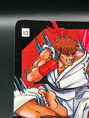 RYU STREET FIGHTER Ⅱ SUPER BARCODE WARS TCG CAPCOM JAPAN Rare F/S