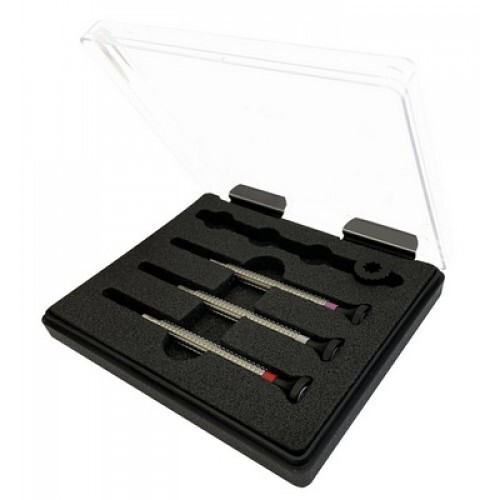 S239 Torben Ørskov マルチプラ5枚セット メラミントレイ Bergeon 7965-MTX Assortment of 3 watchmaker's screwdrivers with