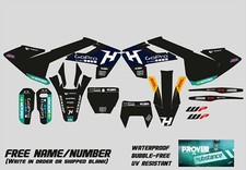 KIT GRAFICA HUSQVARNA 2016 2017 2018 TE FE TC FC TX FS 125 250 350 450 DECAL MX