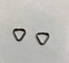 2x Camera Strap Triangle Split Lug Ring Nikon Canon Sony SLR RF