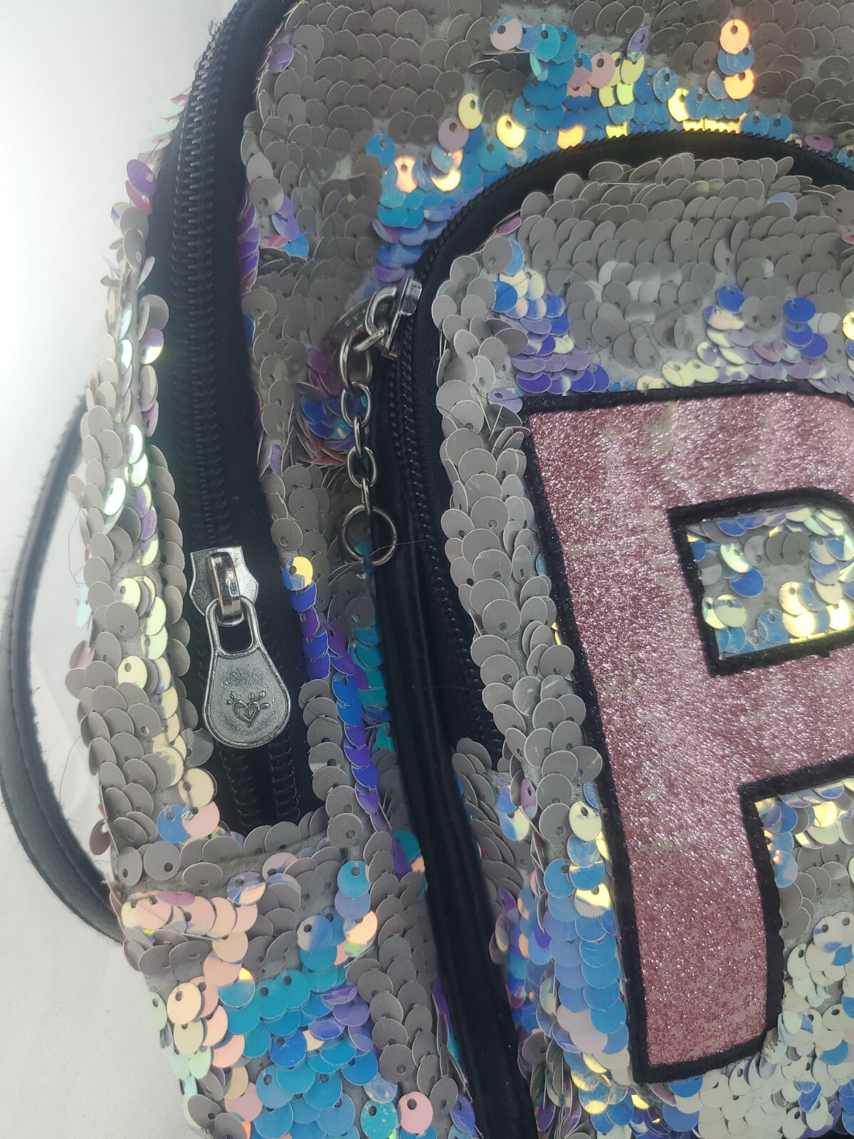 JUSTICE Sequence "R" Initialed Mini Backpack/purse - image 3