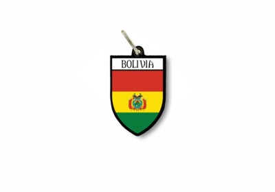 Schlüsselanhänger Schlüssel Flagge Sammlung Stadt Wappen Bolivien Bolivien Bolivien
