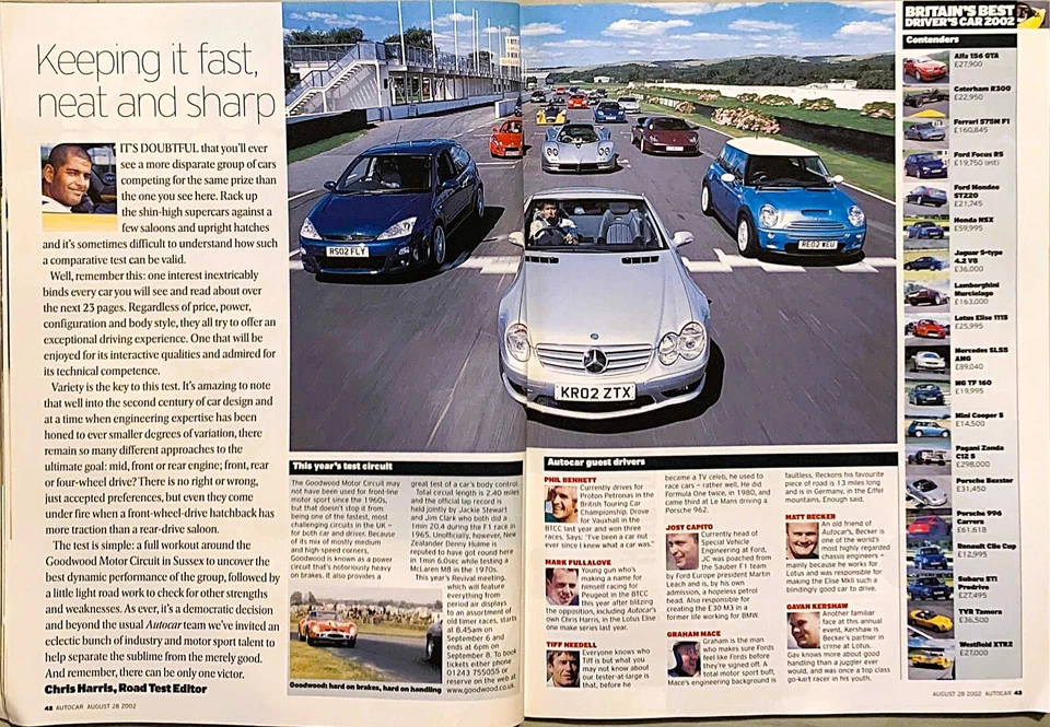AUTOCAR MAGAZINE 28-AUG-02 - Citroen C8, BMW 730d E65, Citroen Xsara HDi coupe - Image 4 of 4
